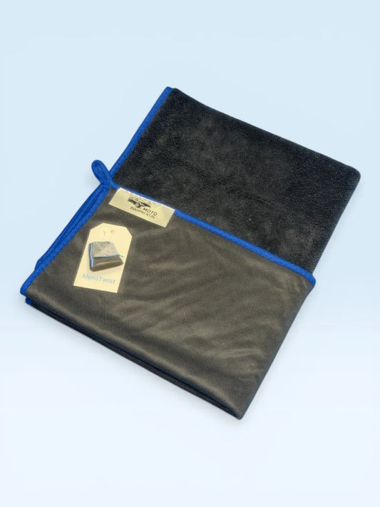 MotoTwist Ręcznik do osuszania auta XXL – chłonny, bez smug, bezpieczny dla lakieru