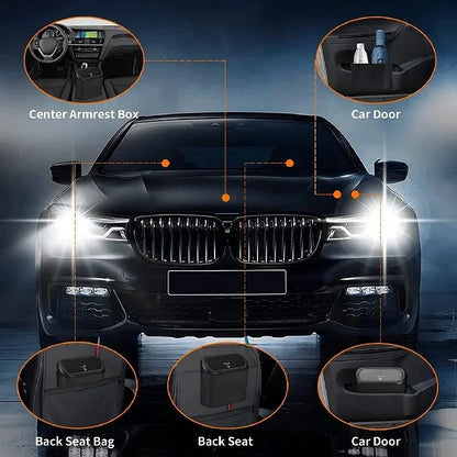 🚘 EcoBin Mini – szczelny kosz samochodowy z pokrywką