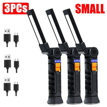 MotoMagnaLight 360 Pro – magnetyczna, mocna i profesjonalna latarka.