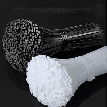 🔗 FixTie Pro – samoblokujące opaski zaciskowe z nylonu (100–1000 szt.)