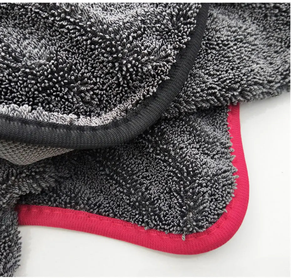 600GSM Premium Microfiber Towels for Car Care - Ultra-Absorbent Drying Cloth for Detailing Wash And Cleaning