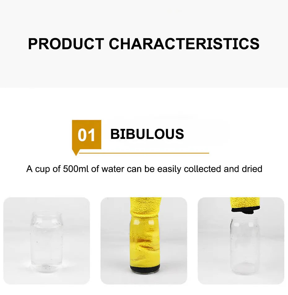 Wysokiej jakości ręcznik z mikrofibry, ręcznik do mycia/suszenia samochodu