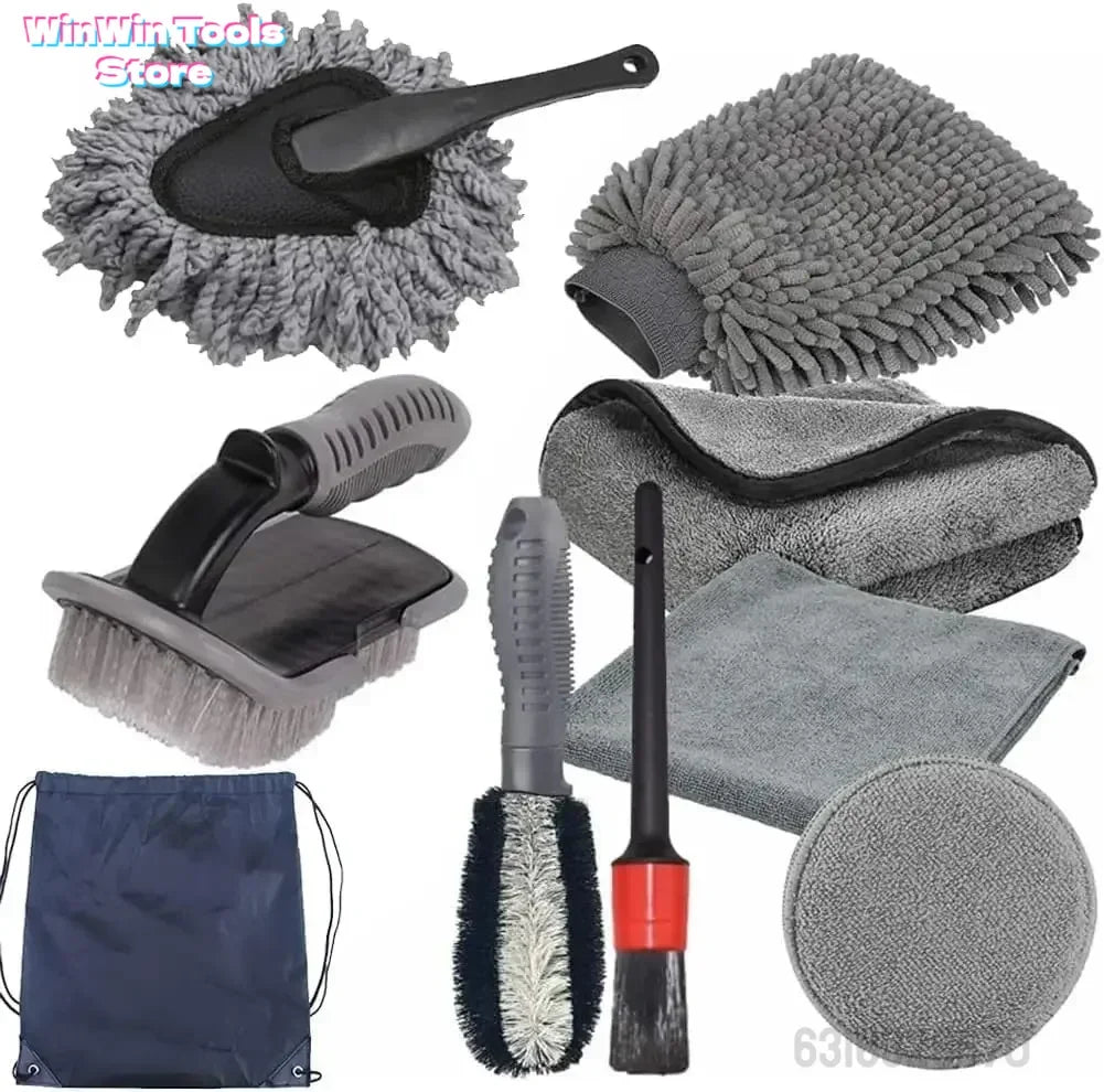 🚗 AutoClean Pro 10in1 – Profesjonalny Zestaw do Czyszczenia Samochodu