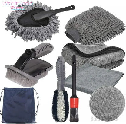 🚗 AutoClean Pro 10in1 – Profesjonalny Zestaw do Czyszczenia Samochodu