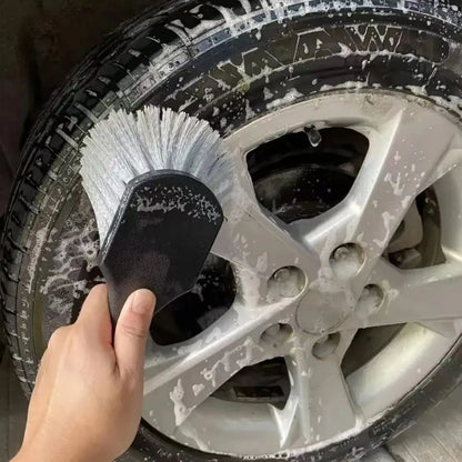 🧽 WheelPro Brush – Szczotka do Mycia Felg i Opon z Krótkim Uchytem