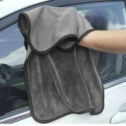 600GSM Premium Microfiber Towels for Car Care - Ultra-Absorbent Drying Cloth for Detailing Wash And Cleaning