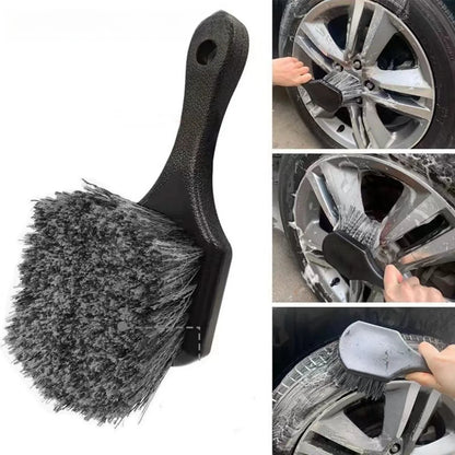 🧽 WheelPro Brush – Szczotka do Mycia Felg i Opon z Krótkim Uchytem