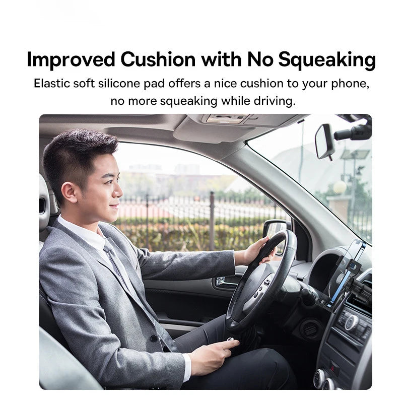 Baseus Car Gravity Phone Holder Strip Air Vent Universal Telephone Support in Car GPS Mount For iPhone 13 14 Pro Max Xiaomi Vivo