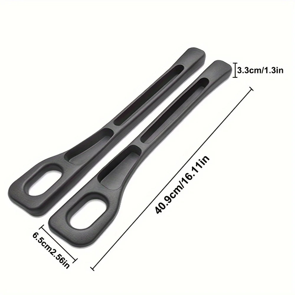 2 sztuki organizerów do szczelin między siedzeniami – wodoodporne wkładki PU z 2 przegródkami, do przechowywania drobiazgów wewnątrz samochodu