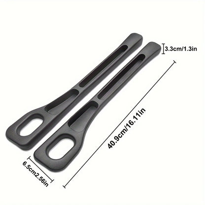 2 sztuki organizerów do szczelin między siedzeniami – wodoodporne wkładki PU z 2 przegródkami, do przechowywania drobiazgów wewnątrz samochodu