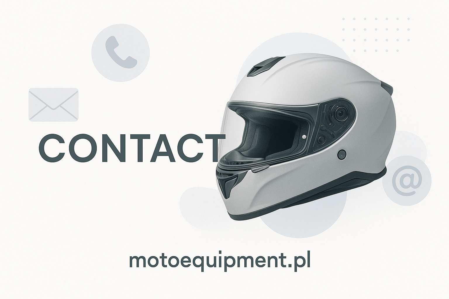 Obraz kontaktowy z ikonami komunikacji