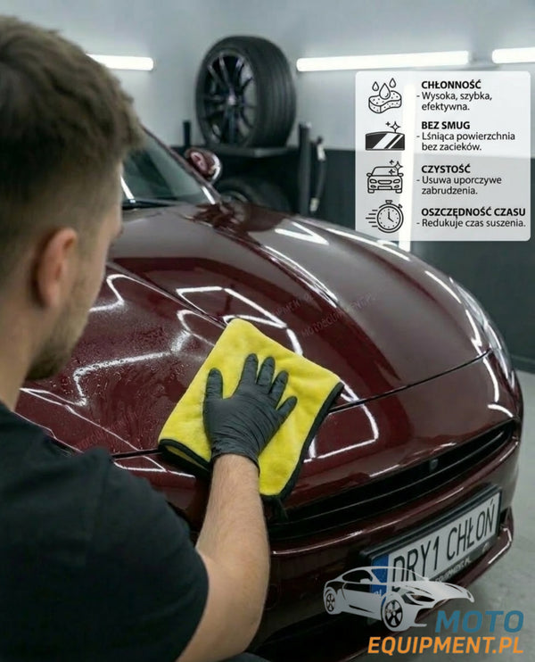 Superchłonna Ściereczka z Mikrofibry